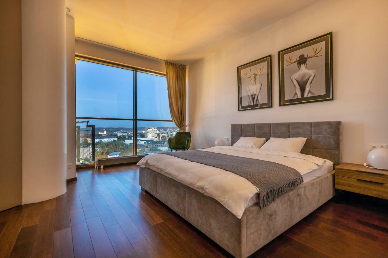 Luxury Panoramic Vilnius Apartment 외부 사진