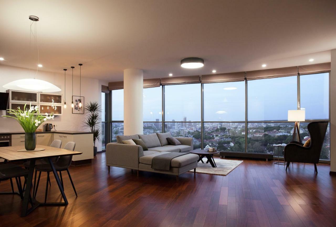Luxury Panoramic Vilnius Apartment 외부 사진